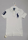 RALPH LAUREN WHITE-S-8Y BOYS POLO T-SHIRT 323169118