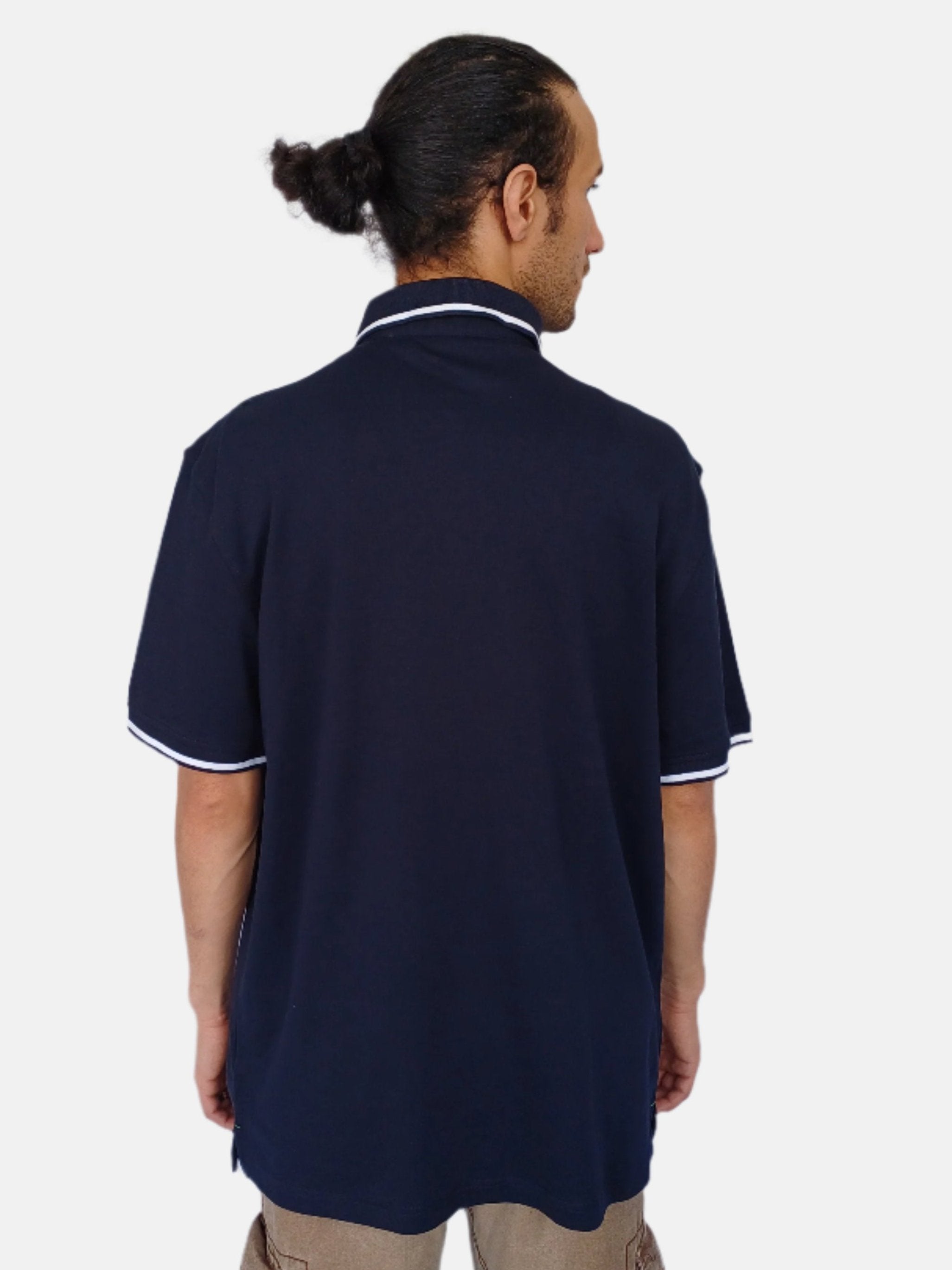 Tommy Hilfiger Men Polo T-shirt Navy