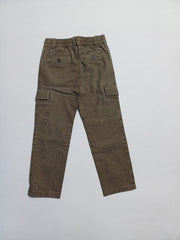 DOLCE&GABBANA BROWN-6Y BOY TROUSER L4EP04