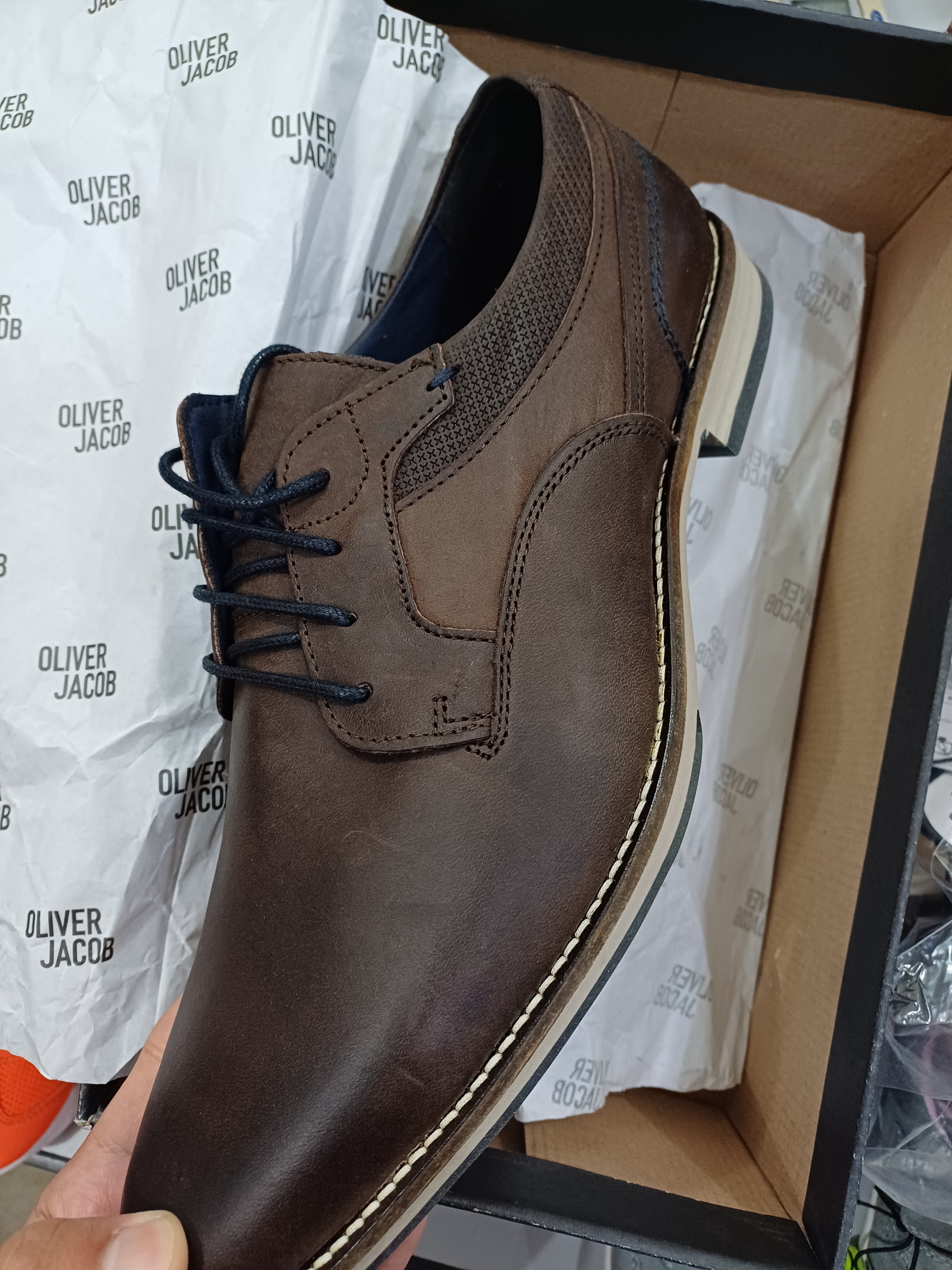 Oliver Jacob 26483 Brown Men Shoes