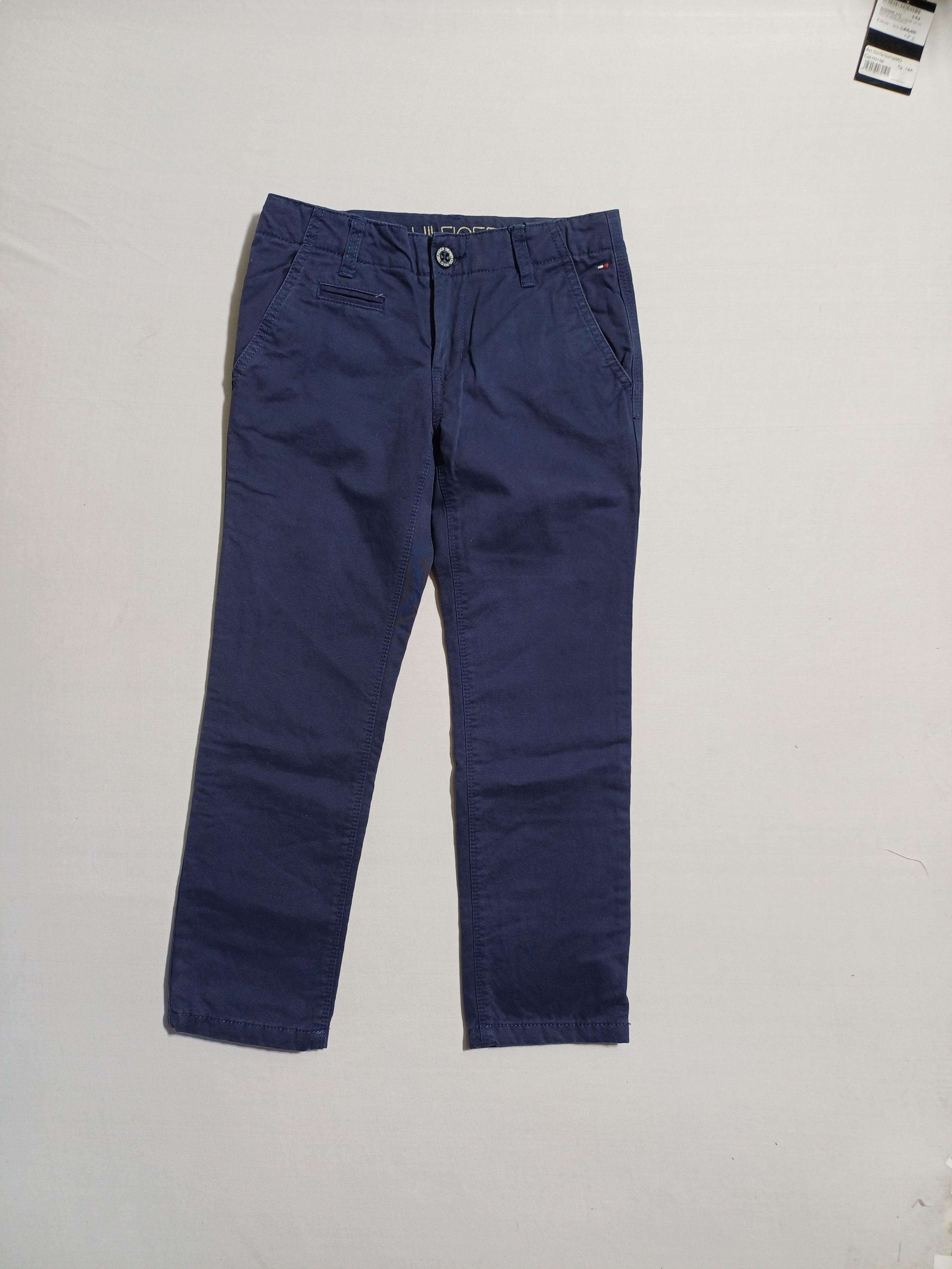 TOMMY HILFIGER NAVY-7T  BOY TROUSER BJ57107191