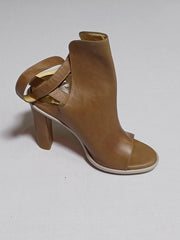 BRUNELLO CUCINELLI C2303 WOMEN OPEN TOE BOOTS HIGH HEEL MZDRCU651