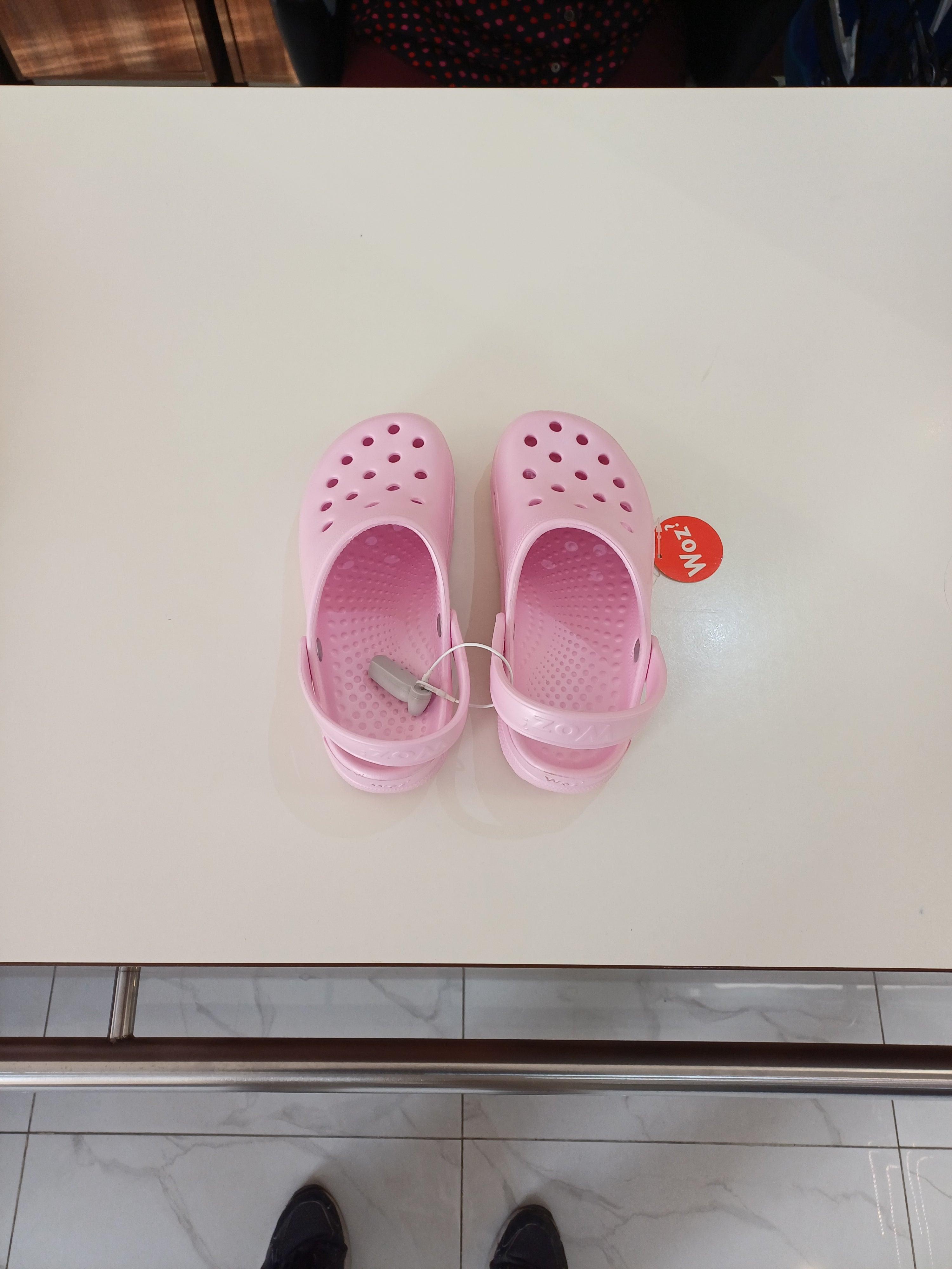 Woz? Pink Crocs Sandal