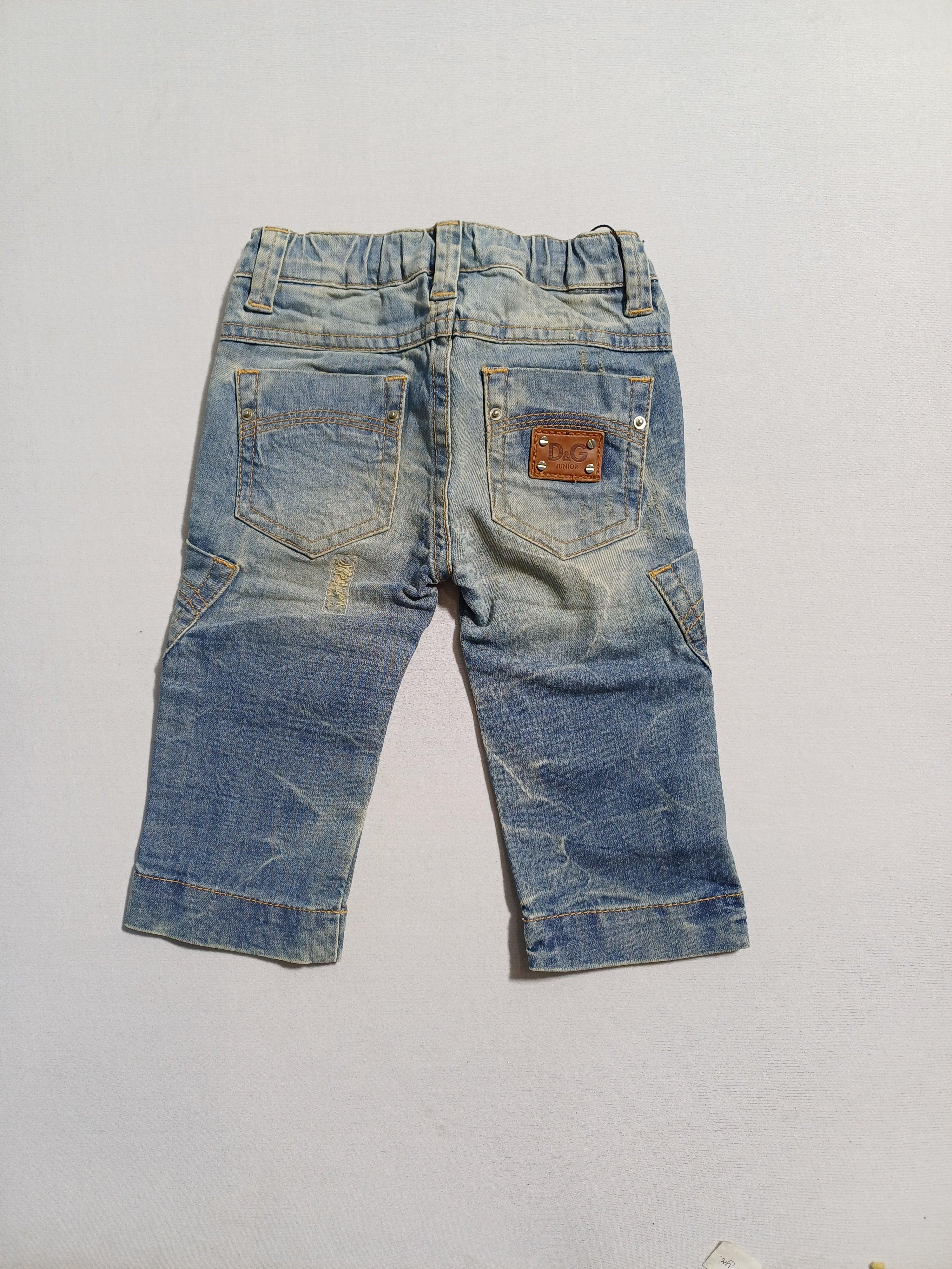 D&G BLUE-6-9M BABY KID JEAN L1AP11/LD004-D