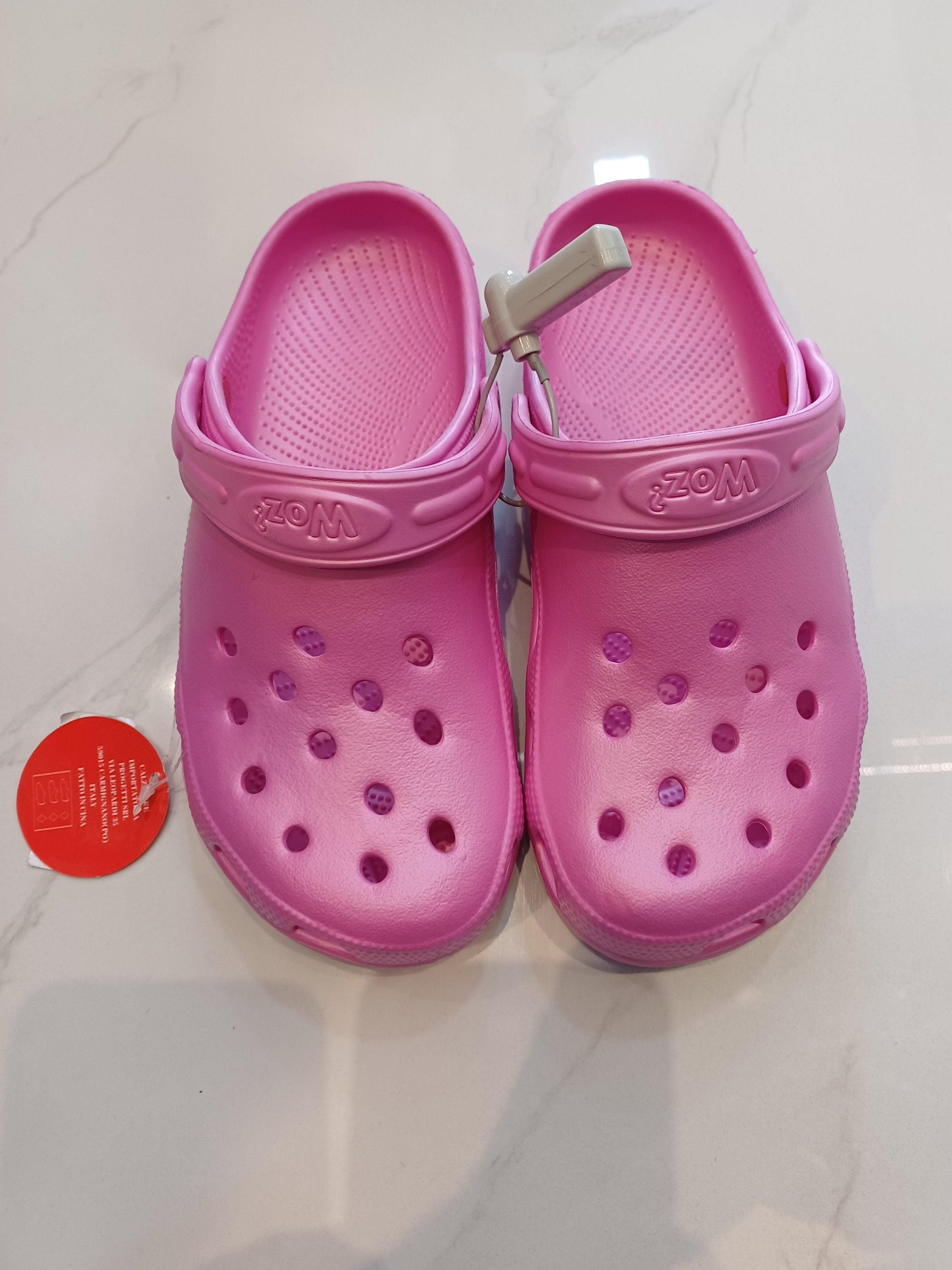 Woz? Taffy Pink Crocs Sandal