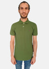 Tommy Hilfiger Green Men Polo T-shirts Slim Fit