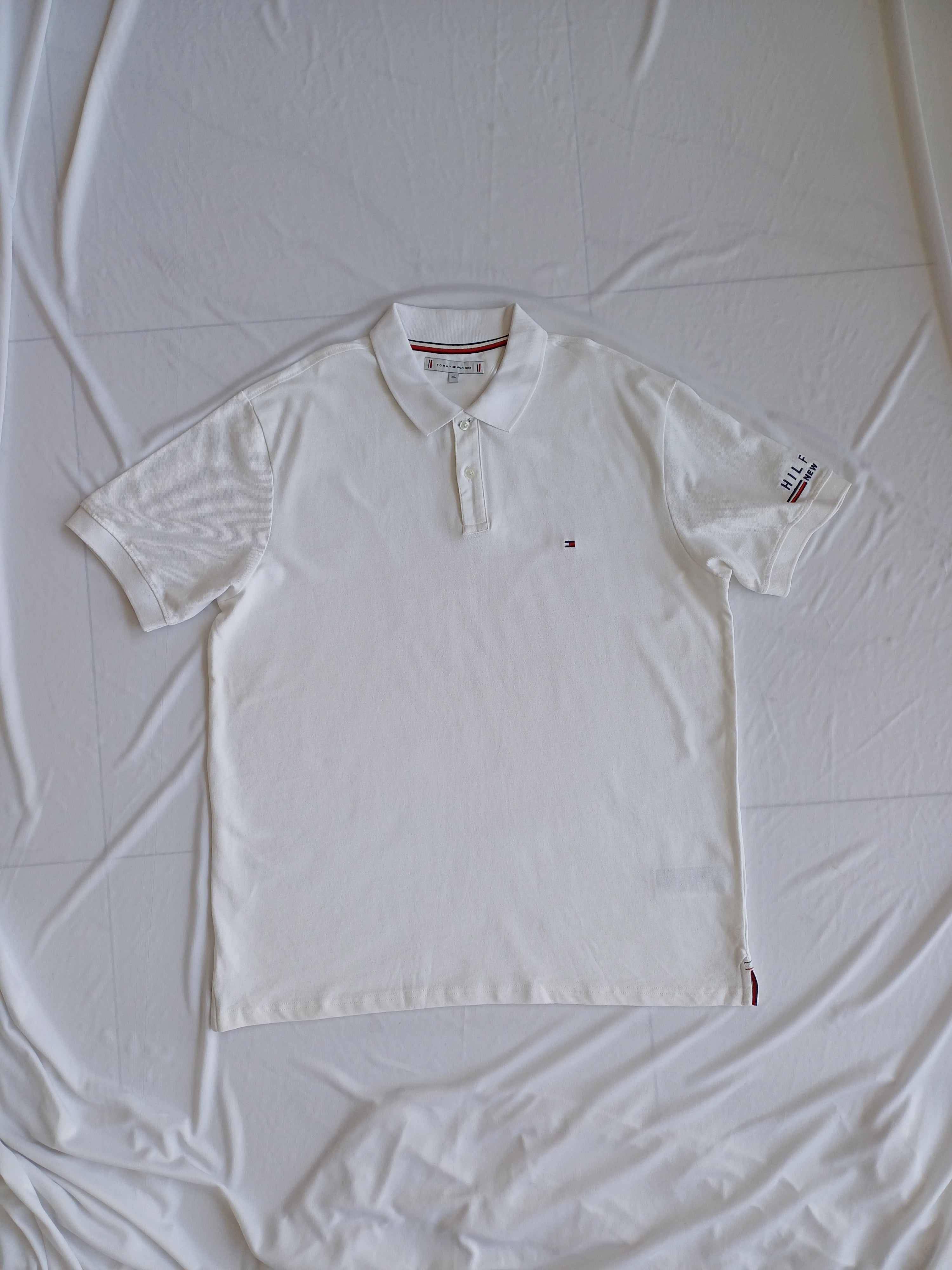 Tommy Hilfiger Men Polo T-shirt White